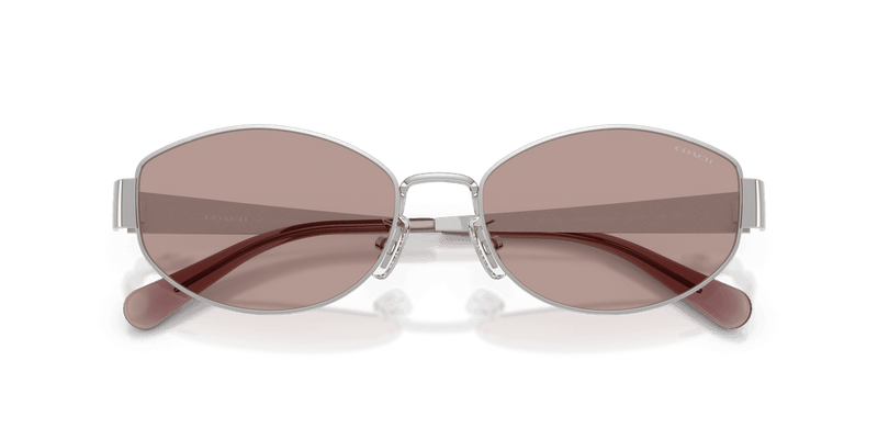 Shiny Silver / Purple Solid (90017N)-swatch