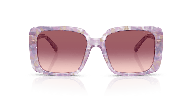 Coach CAD54 HC8424U in Pearlized Purple Watercolor / Puple Pink Gradient - Alternate View