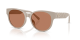 Khaki Solid / Brown Solid