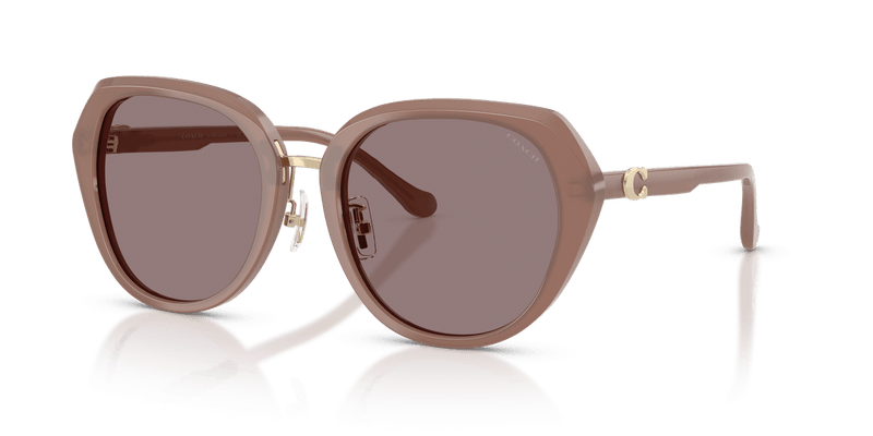 Coach CBY93 HC8436 in Milky Putty / Purple Solid - Alternate View
