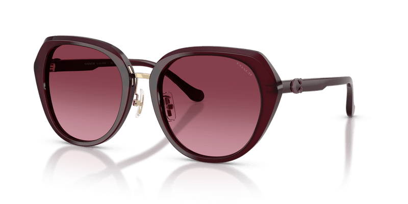 Coach CBY93 HC8436 in Milky Merlot / Merlot Gradient - Alternate View