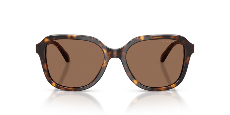Coach CBY89 HC8437F in Dark Tortoise / Brown Solid - Alternate View
