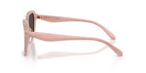Milky Dark Pink / Grey Solid