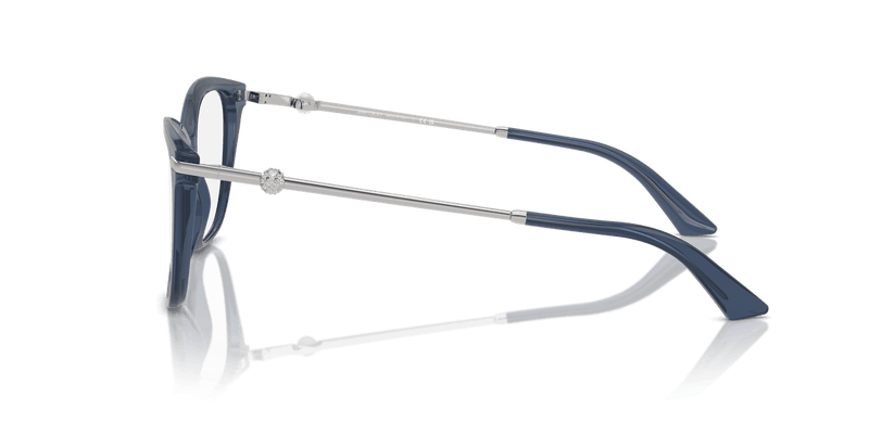 Jimmy Choo JC3007HB in Transparent Blue / Demo Lens - Alternate View