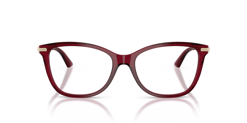 Jimmy Choo JC3007HB in Transparent Red / Demo Lens - Alternate View