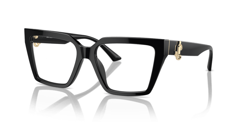 Jimmy Choo JC3017U in Black / Demo Lens (5000) - Front View