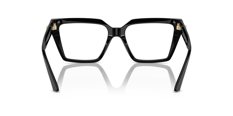 Jimmy Choo JC3017U in Black / Demo Lens (5000) - Back View