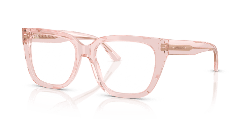 Jimmy Choo JC3019B in Transparent Pink (5034) - Front View