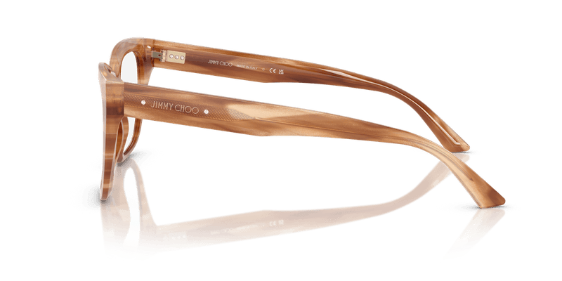 Jimmy Choo JC3019B in Striped Havana Glitter Brown (5055) - Alternate View