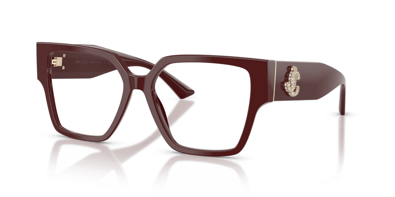 Jimmy Choo JC3032B in Cranberry (5057) - Front View