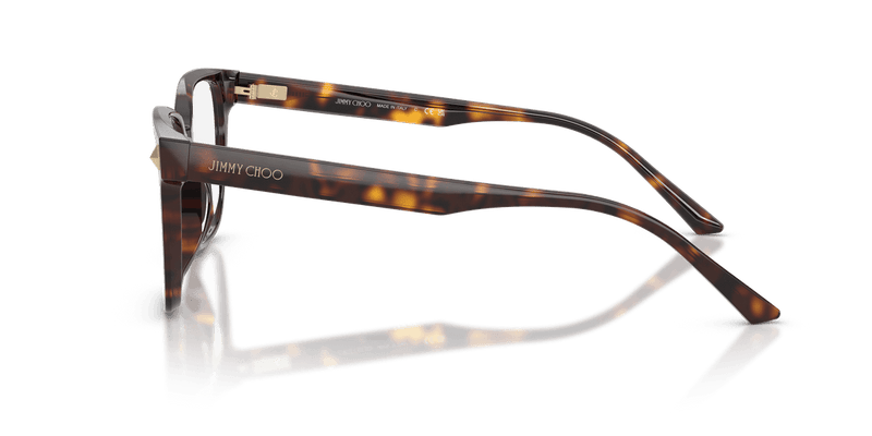 Jimmy Choo JC3038D in Havana / Demo Lens - Side View