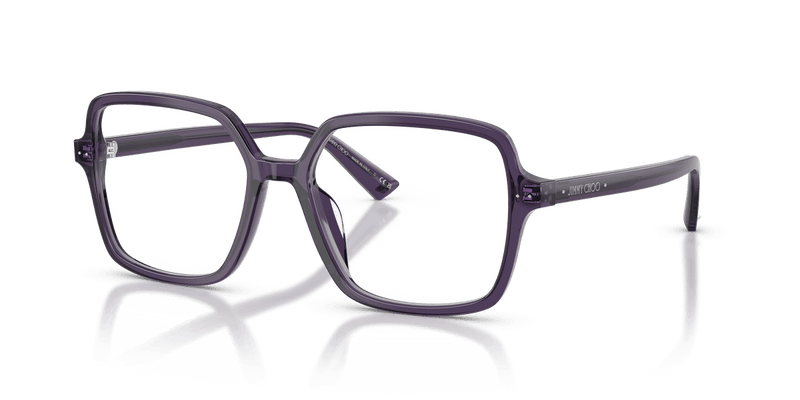 Jimmy Choo JC3046U in Transparent Prune / Demo Lens - Alternate View