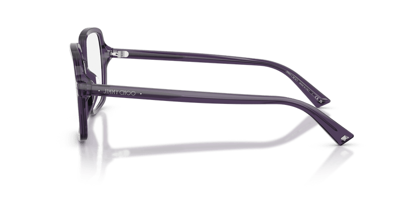Jimmy Choo JC3046U in Transparent Prune / Demo Lens - Alternate View