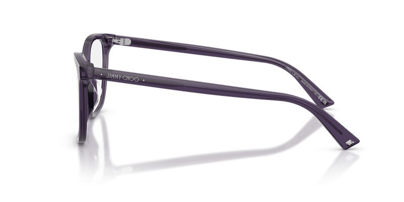 Jimmy Choo JC3048U in Transparent Prune / Demo Lens - Alternate View
