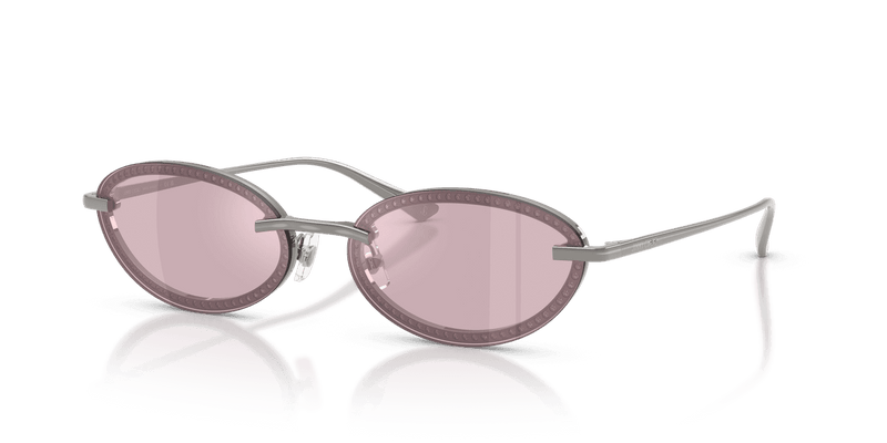 Jimmy Choo JC4020B in Gunmetal / Violet Mirror Flash Silver (3004AK) - Alternate View