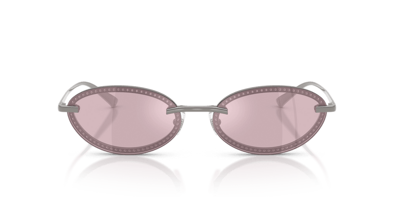 Jimmy Choo JC4020B in Gunmetal / Violet Mirror Flash Silver (3004AK) - Alternate View