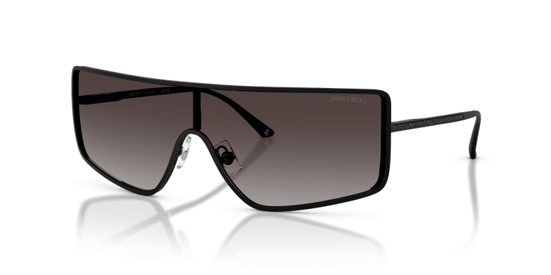 Jimmy Choo JC4021J in Matte Black / Grey Gradient (30018G) - Front View