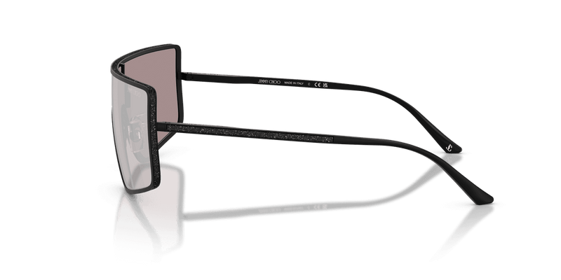 Jimmy Choo JC4021J in Matte Black / Violet Mirror Flash Silver (3001AK) - Alternate View