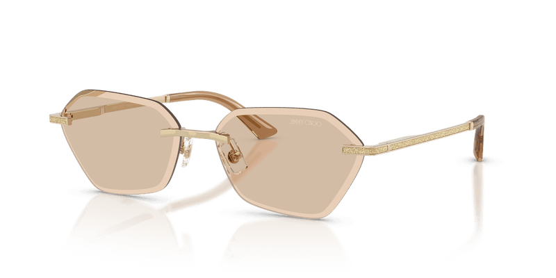 Jimmy Choo JC4022J in Pale Gold / Light Brown (300693) - Alternate View