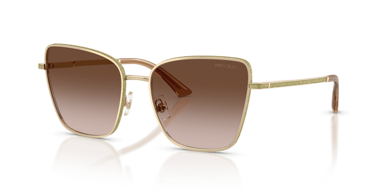 Jimmy Choo JC4023J in Pale Gold / Gradient Brown (300613) - Alternate View