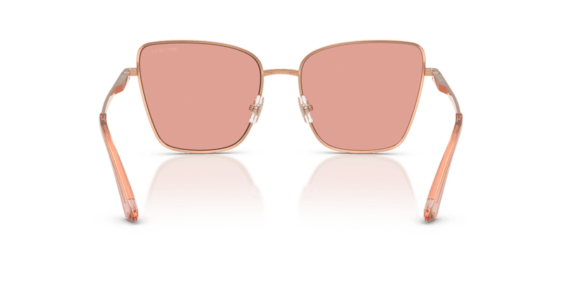 Jimmy Choo JC4023J in Rose Gold / Pink Glitter (30087R) - Alternate View