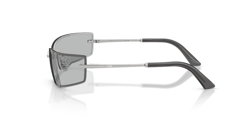 Jimmy Choo JC4024B in Silver / Light Grey (300287) - Temple Detail