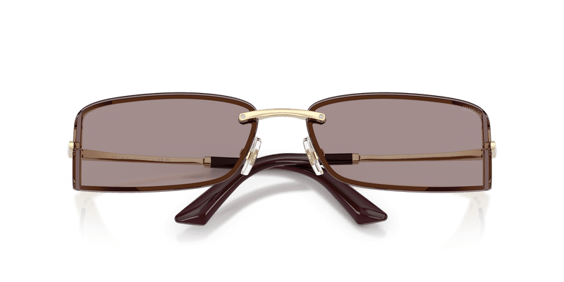 Jimmy Choo JC4024B in Pale Gold / Light Purple Brown (30067N) - Alternate View