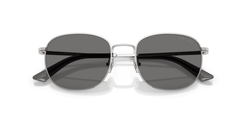 Jimmy Choo JC4025B in Silver / Dark Grey Polarized (300281) - Alternate View
