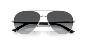 Silver / Polarized Gradient Grey (3002T3)