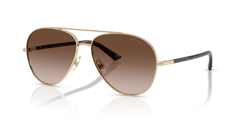 Jimmy Choo JC4026 in Pale Gold / Brown Gradient (300613) - Alternate View