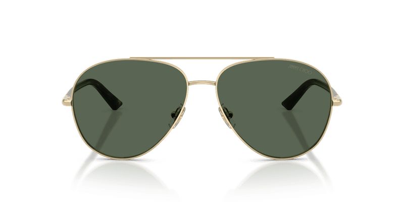 Jimmy Choo JC4026 in Pale Gold / Dark Green (300671) - Alternate View