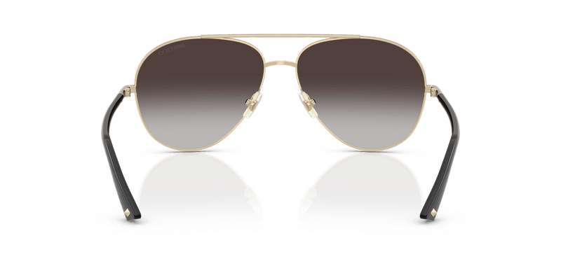 Jimmy Choo JC4026 in Pale Gold / Grey Gradient (30068G) - Alternate View