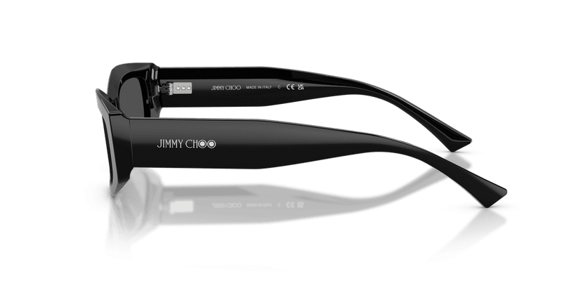 Jimmy Choo JC5046BU in Black / Dark Grey (500087) - Temple Detail
