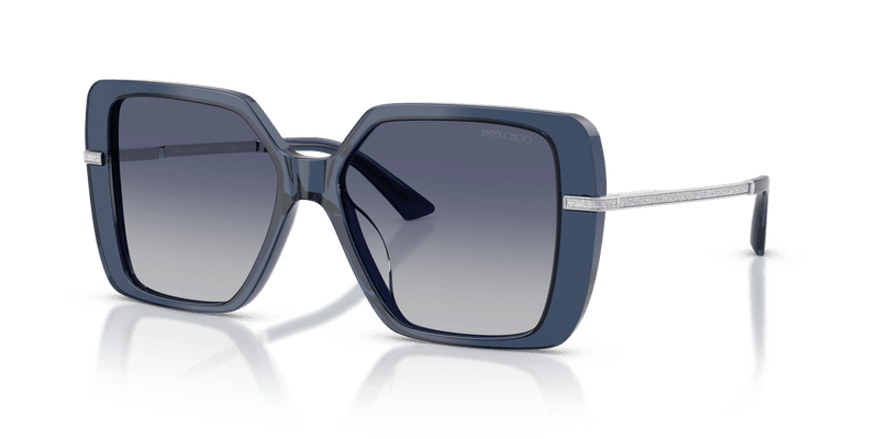 Jimmy Choo JC5048JU in Transparent Navy / Gradient Blue (50354L) - Alternate View