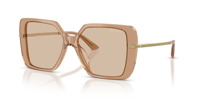 Jimmy Choo JC5048JU in Transparent Tan / Light Brown (507693) - Alternate View