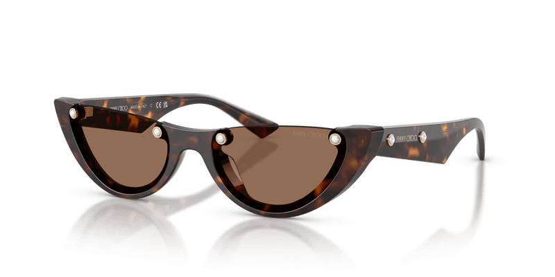 Jimmy Choo JC5049HU in Havana / Dark Brown (500273) - Alternate View