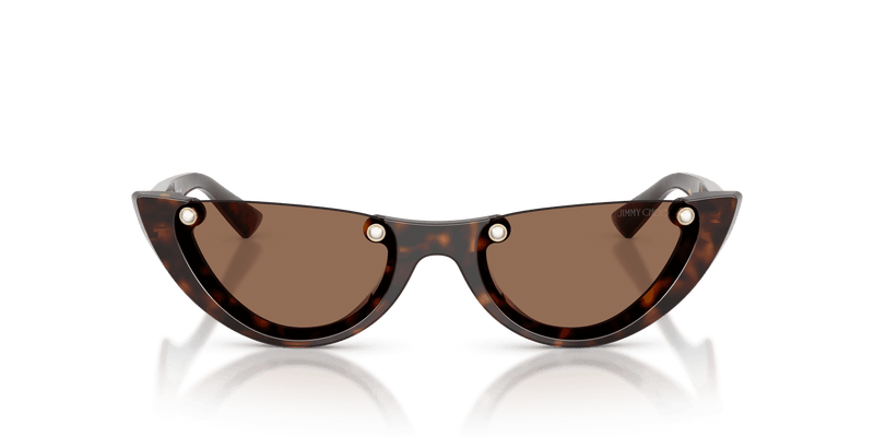 Jimmy Choo JC5049HU in Havana / Dark Brown (500273) - Alternate View