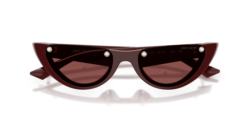 Jimmy Choo JC5049HU in Cranberry / Dark Violet (505775) - Alternate View