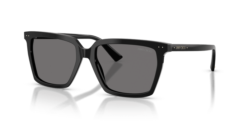 Jimmy Choo JC5051 in Black / Dark Gray - Front View