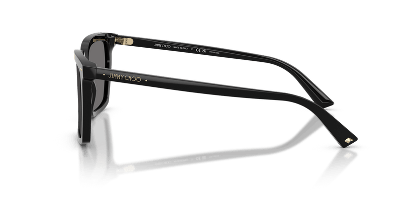 Jimmy Choo JC5051 in Black / Dark Gray - Side View