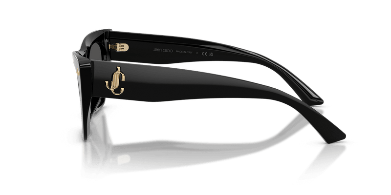 Jimmy Choo JC5062U in Black / Dark Grey (500087) - Temple Detail