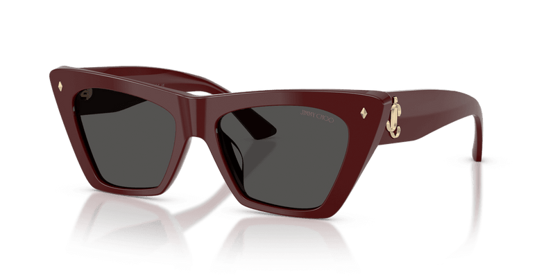 Jimmy Choo JC5062U in Cranberry / Dark Grey (505787) - Alternate View