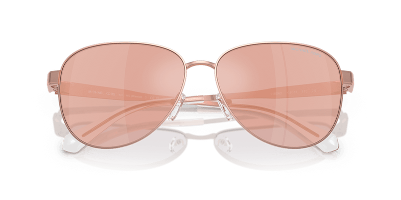 Michael Kors BIARRITZ MK1160 in Rose Gold / Rose Gold Mirror (11086X) - Alternate View