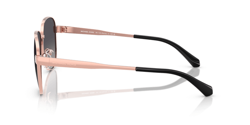 Michael Kors BIARRITZ MK1160 in Rose Gold / Grey Gradient Polarized (1108T3) - Alternate View