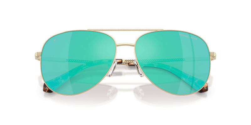 Michael Kors PERLEDO MK1172 in Light Gold / Blue Polar (101425) - Side View