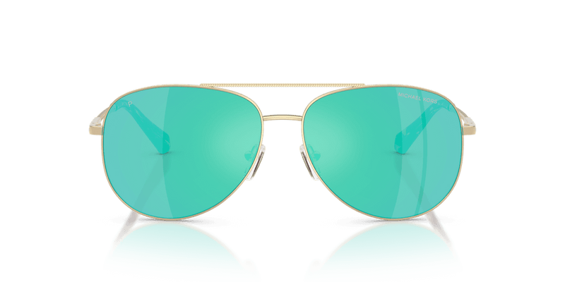 Michael Kors PERLEDO MK1172 in Light Gold / Blue Polar (101425) - Back View