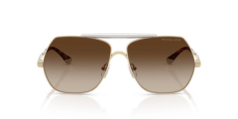 Michael Kors DENVER MK1173 in Light Gold / Smoke Gradient (101413) - Back View