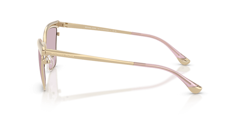 Michael Kors SCOTTSDALE MK1174 in Light Gold / Wisteria (101469) - Temple Detail