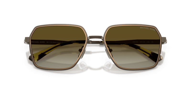 Michael Kors DANA POINT MK1176 in Matte Husk / Olive Gradient (10017Z) - Side View
