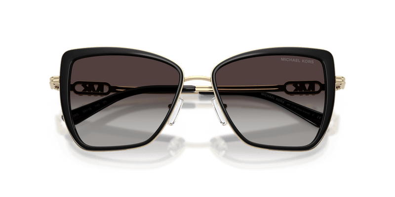 Michael Kors SEA ISLAND MK1178 in Black / Light Grey Gradient Black (30058G) - Side View